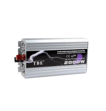 Преобразователь напряжения (инвертор) TBE 2000W 12В/220В